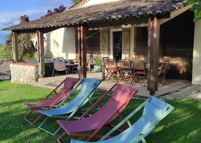 Feriehus De Nicou - L'auvent Monflanquin